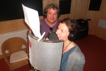 06.10.2014 Chris Barickman opět u nás ve studiu. Na pomoc si přivedl zpěvačku Gábinu…