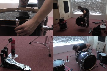 21.10.2014 Arch of Hell začínají natáčet bicí. Bubeník Patrik….