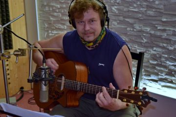 Kapela „HAJCMAN“ – Kytarista a kapelník Martin