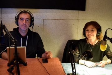 Moji oblíbení dva herci…. Jana Štvrtecká a Honza Kolařík namlouvají komentáře do dokumentárního filmu o kraji Praděda režiséra Ivana Stříteskýho